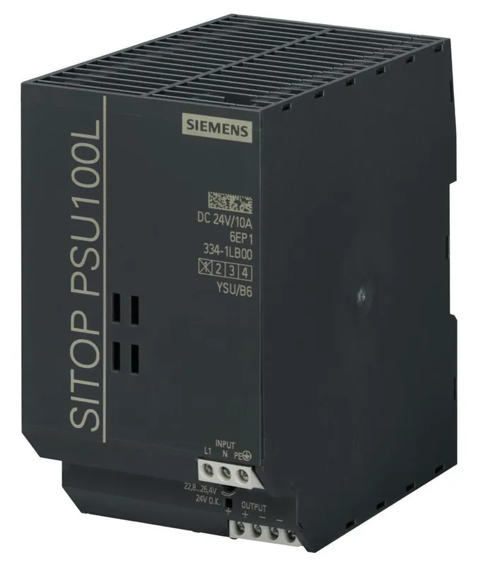 Oblíbený 6EP1334-1LB00 SIEMENS stabilizovaný napájecí zdroj SITOP PSU100L 24V/10A