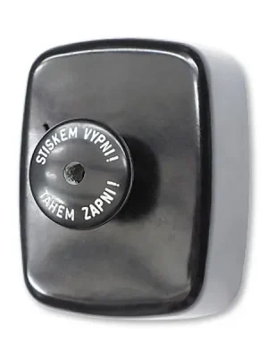 Tovární Cena 35363-10 Spínač trojpólový stiskací, 25 A, 400 V, IP30, nástěnný
