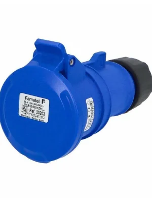 23203 Spojka 23203 IP44/230V/32A/3P 6h, přímá - SpeedPRO Levný