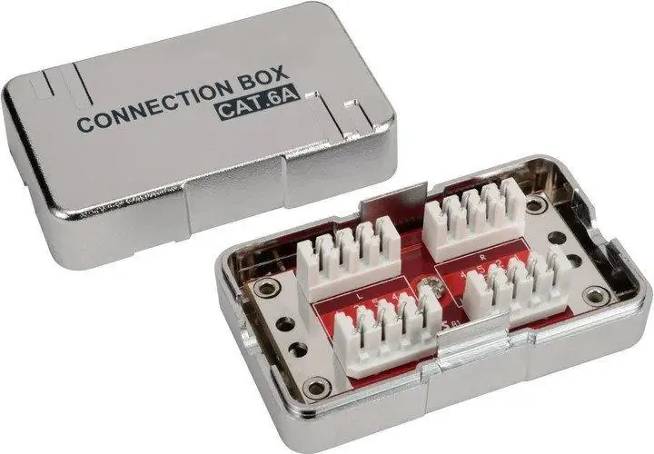 KRJS45-VEB6A Spojovací box CAT6A STP 8p8c LSA+/Krone KRJS45-VEB6A Expresní Doručení