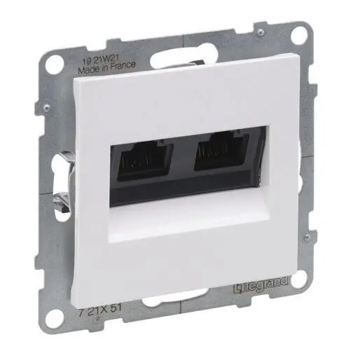 Must-Have 721151 SUNO BÍLÁ 2XRJ45 CAT5E UTP LCS