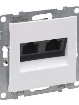 721153 SUNO BÍLÁ 2XRJ45 CAT6 UTP LCS Tovární Cena