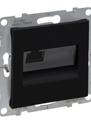 721452 SUNO ČERNÁ 1XRJ45 CAT6 UTP LCS Finální Výprodej