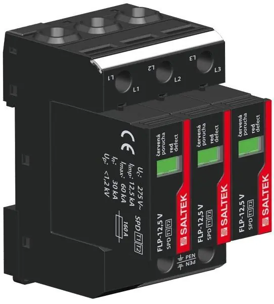 FLP-12,5 V/3 svodič bleskových proudů a přepětí Bezpečná Platba