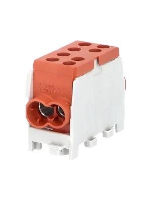1003124 Svorkovnice rozbočovací HLAK 35 1/2 M2, 125A, 1pól., AL/CU, IP20, hnědá, na DIN /2080144 Nízká Cena