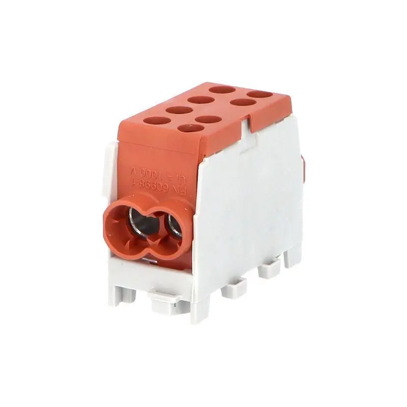 1003124 Svorkovnice rozbočovací HLAK 35 1/2 M2, 125A, 1pól., AL/CU, IP20, hnědá, na DIN /2080144 Nízká Cena
