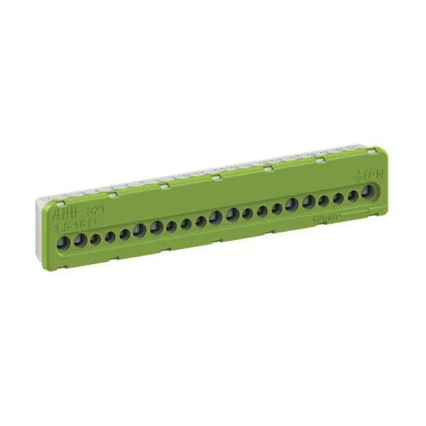 Autentický 1SPE007715F0744 Svorky PE šroubové, PEK/S21, 21 svorek - 9x16mm2+12x6mm2