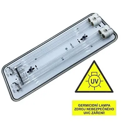 Nová Kolekce NBB SVÍTIDLO VICTORIA IP20 GERMICID UVC 254 NM 2X24W (KOMPLETNÍ ZÁŘIČ UVC), 910320315