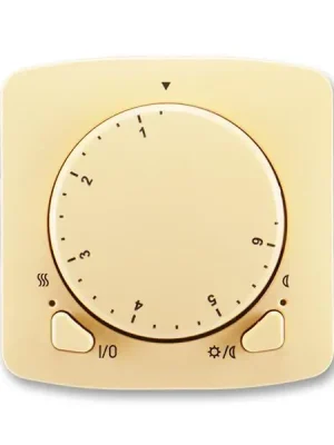 3292A-A10101 D Termostat univerzální s otočným nastavením teploty (ovl. jednotka) Nová Kolekce
