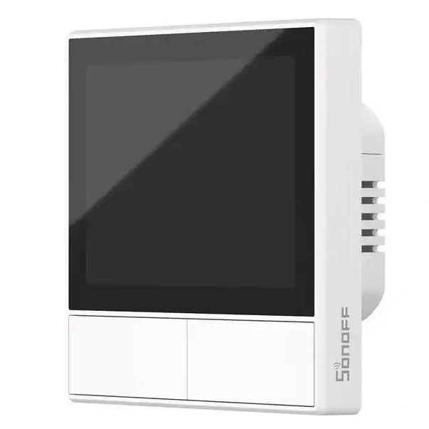 Poslední Šance SONOFF NSPANEL WI-FI CHYTRÝ NÁSTĚNNÝ VYPÍNAČ A OVLADAČ SCÉN, 86 MM (EU TYP), BÍLÁ