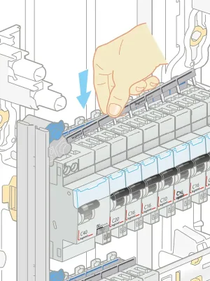 LEGRAND Hřeben 404926 1P 12M Dokud Zásoby Vydrží