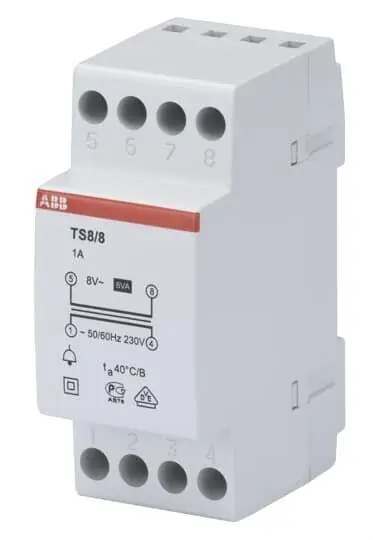Časově Omezené 2CSM228665R0812 TS8/8 transformátor zvonkový bezpečnostní