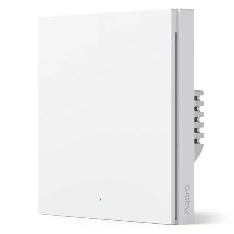 AQARA SMART WALL SWITCH H1 EU (NO NEUTRAL, SINGLE ROCKER) (WS-EUK01) - ZIGBEE VYPÍNAČ S RELÉ Cenový Hit