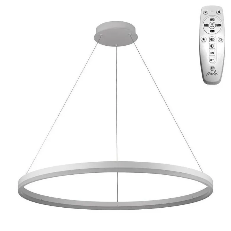 Sezónní Sleva Závěsné svítidlo LED Nedes 3000-4999LM 55W s ovladačem J4309/W