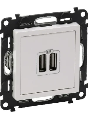 Odeslání Ihned 753112 VALL BÍLÁ DVOJN. USB NABÍJEČKA