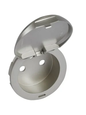 Značkový LEGRAND Kryt CÉLIANE 68421 titan zásuvky 2P+T