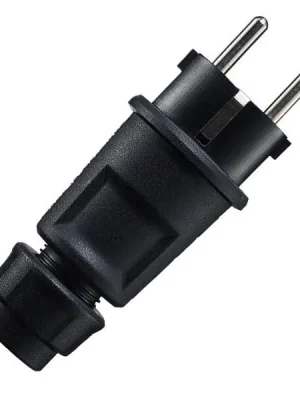 1519100 Vidlice elamidová 3x2,5mm2, černá IP44 Bezpečná Platba