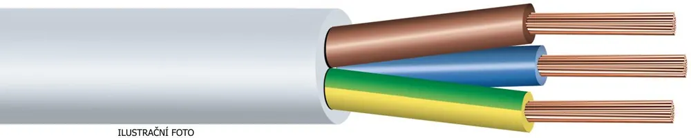 Kabel H05VV-F 3Gx1 ČERNÁ (CYSY) Super Cena