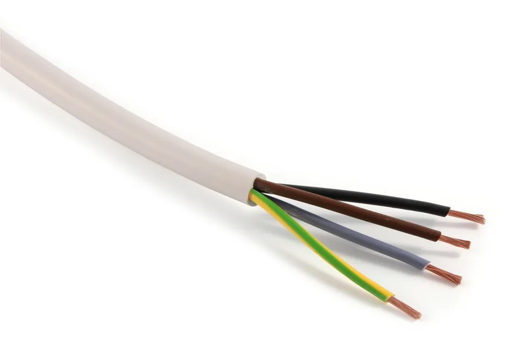 Kabel H05VV-F 4Gx2,5 BÍLÁ (CYSY) Cenový Hit