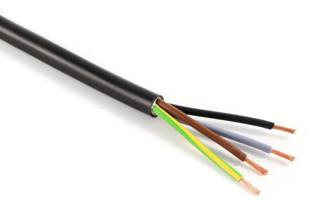 Nízká Cena Kabel H05VV-F 4Gx2,5 ČERNÁ (CYSY)