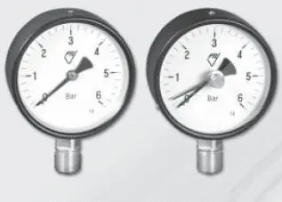 Bezpečná Platba MANO MANOMETR 03312-AZ 100MM G1/2 0-6BAR TLAKOMĚR STANDARD (E) (312)