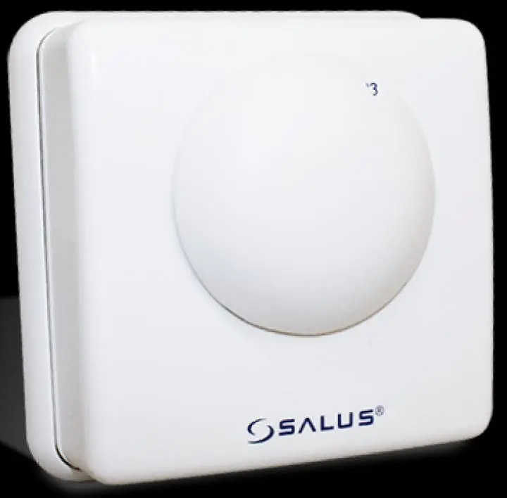 Ověřený Termostat mechanický manuální SALUS RT100 10-30°C 230V AC