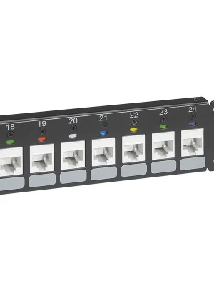LEGRAND Patch panel LINKEO 24XRJ45 1U 19" modulární Levný