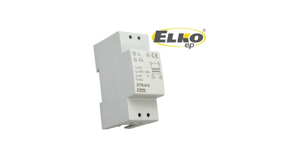 Nejlepší Cena Zvonkový transformátor ELKO ZTR-8-8V