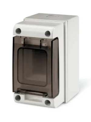 Venkovní rozvaděč na zeď IP66 SCAME 672.2002 DOMINO, 2 moduly Tovární Cena