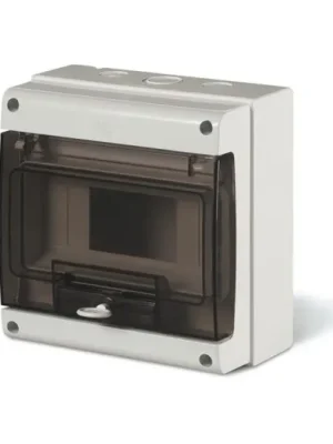 Ověřený Venkovní rozvaděč na zeď IP66 SCAME 672.2008 DOMINO, 8 modulů