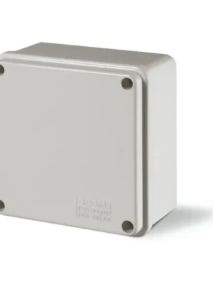 Krabice rozbočovací SCABOX IP56, plný kryt, 100x100x50mm SCAME - 686.204 Výhodná Nabídka