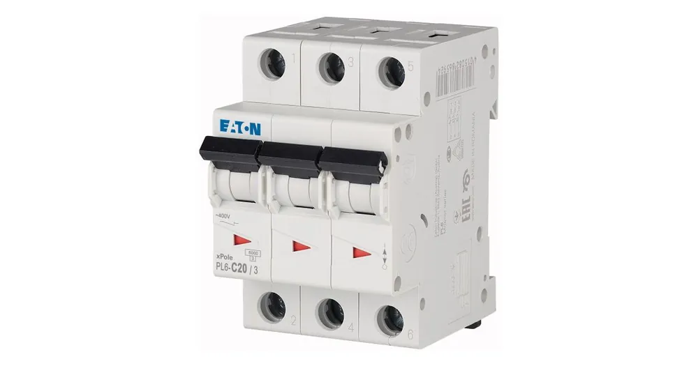 Omezená Nabídka Jistič EATON PL6-C20/3 286602