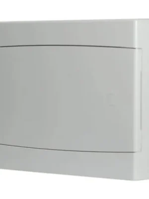 Rozvodnice nástěnná DOMINO s bílými dvířky, IP40, 12+1 modul SCAME - 673.2012.2 Omezená Nabídka