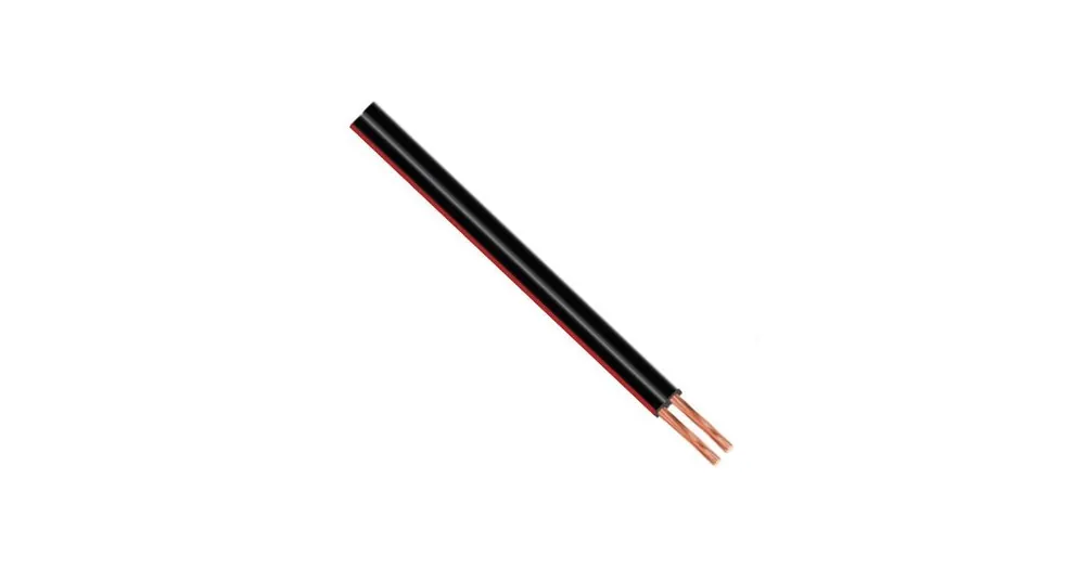 Kabel CYH (V03VH-H, SMYp) 2x0,75 mm2 dvojlinka černá-rudá Dokud Zásoby Vydrží