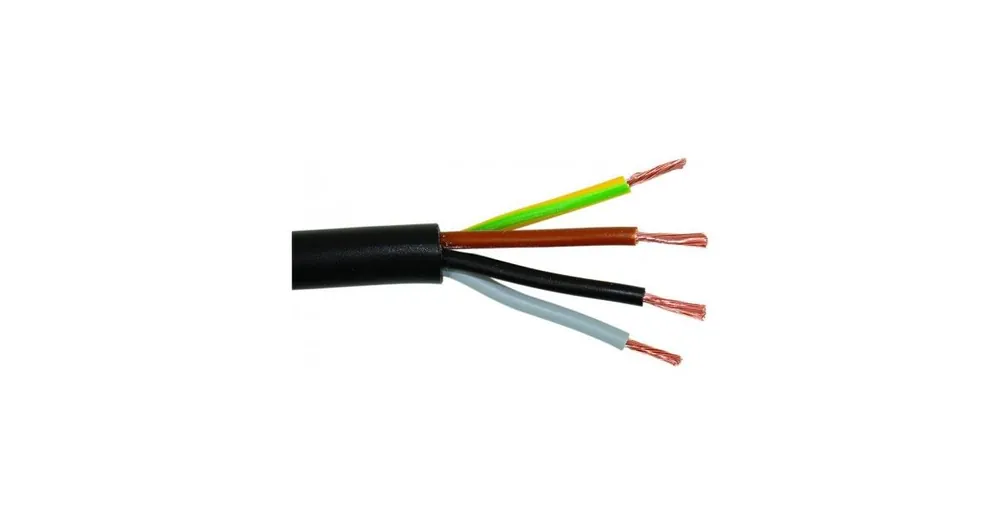Jen Po Omezenou Doba Kabel gumový H05RR-F 4G4 mm2 (CGSG) černá