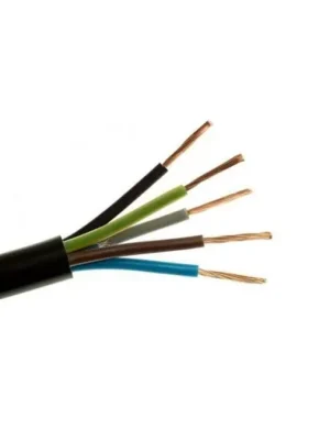 Vysoce Kvalitní Kabel gumový H05RR-F 5G4 mm2 (CGSG) černá