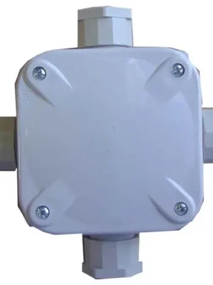 Krabicová rozvodka s vývodkami 4x PG16, IP67, se svorkovnicí, 114x114x46mm SCAME - 855 Objednat Nyní
