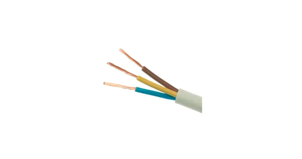 Oblíbený Kabel H03VV-F 3G0,5 mm2 (CYLY) bílá