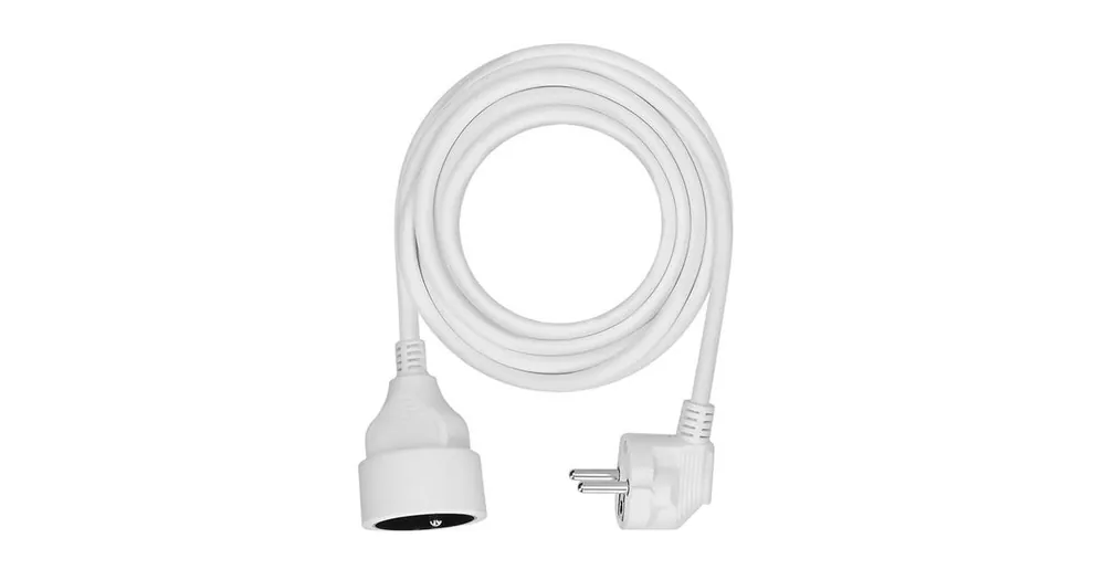 Levný Přívod prodlužovací 1Z 3x1mm2 5m bílá PS04 Solight