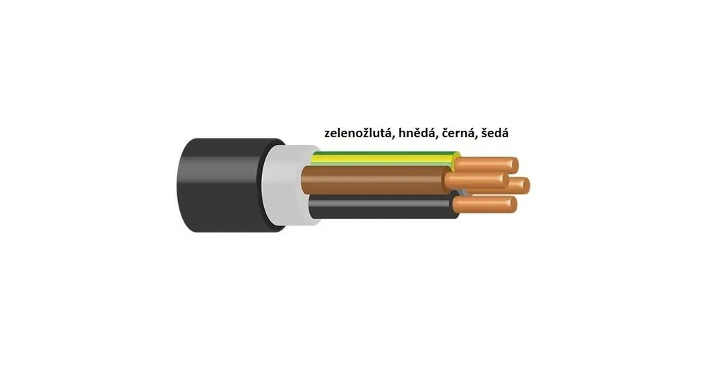 Výprodej Kabel CYKY-J 4x6 mm2