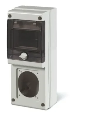 Zásuvková skříň BLOCK 1 IP66, 1x otvor, 4 moduly SCAME - 632.1500-000 Objednat Nyní