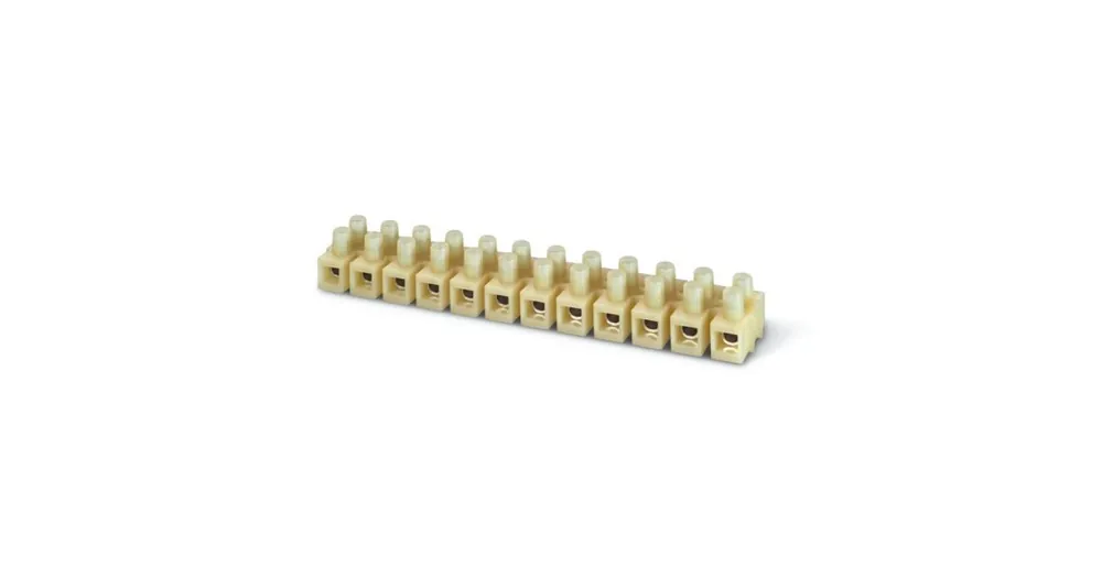 Svorkovnice přístrojová dělící (čokoláda) T140 12 pólová - 25 mm2 SCAME - 815.1365 Akce