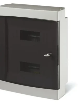 Rozvodnice nástěnná DOMINO s kouřovými dvířky, IP40, 24+4 moduly SCAME - 673.4024 B Expresní Doručení