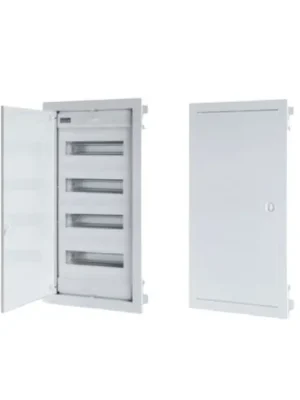 Rozvodnice pod omítku IP40 SCAME 677.4048.2 FLAT METAL 48+8 modulů – elektro rozvaděč do zdi Nejlepší Volba