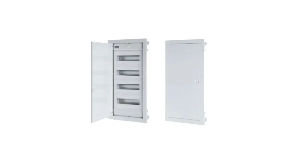 Rozvodnice pod omítku IP40 SCAME 677.4048.2 FLAT METAL 48+8 modulů – elektro rozvaděč do zdi Nejlepší Volba