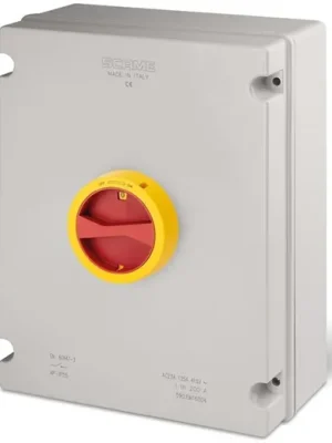 Speciální Cena Spínač ISOLATOR 160A 3P IP55 plast bezpečnostní SCAME - 590.EM16003