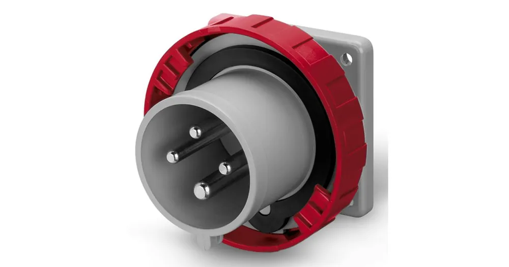 Přívodka vestavná OPTIMA rovná 3P+E, 400V/ 32A, IP67 SCAME - 248.3296 Pouze Dnes
