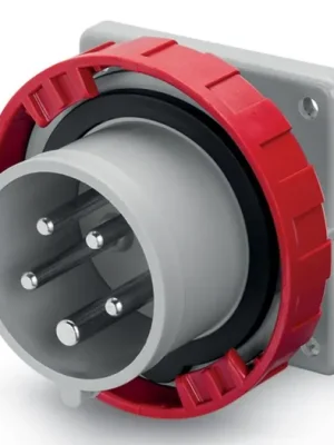 Přívodka vestavná OPTIMA rovná 3P+N+E, 400V/ 32A, IP67 SCAME - 248.3297 Jen Po Omezenou Doba