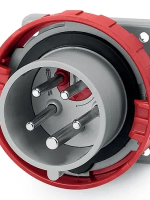 Přívodka vestavná OPTIMA změna fáze, rovná 3P+N+E 32A 400V IP67 SCAME - 248.3297RV Bezpečná Platba