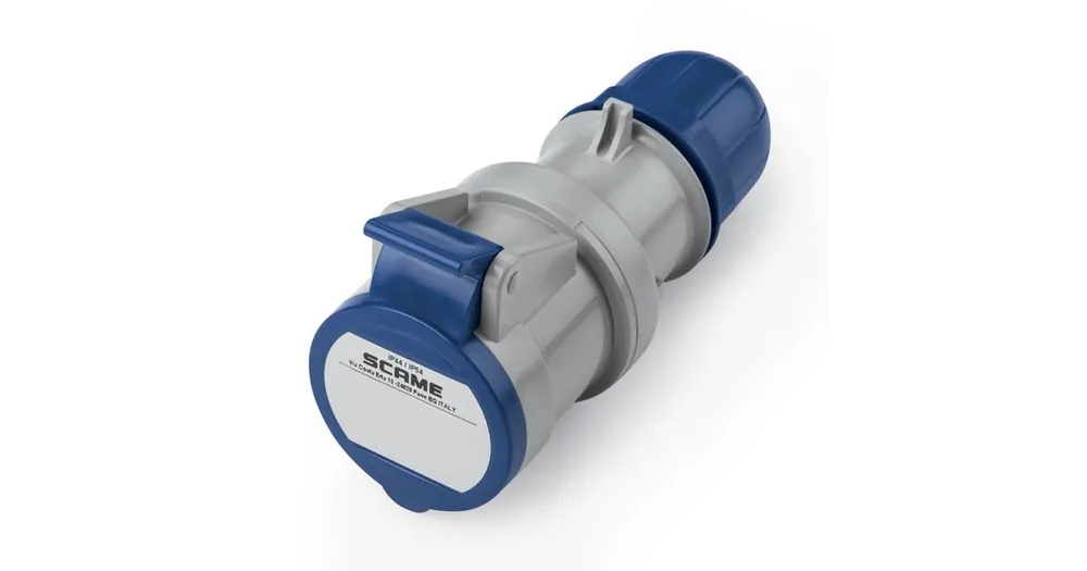 Zásuvka (spojka) OPTIMA 2P+E 230V 32A IP44 SCAME - 313.3243 Cenově Výhodný
